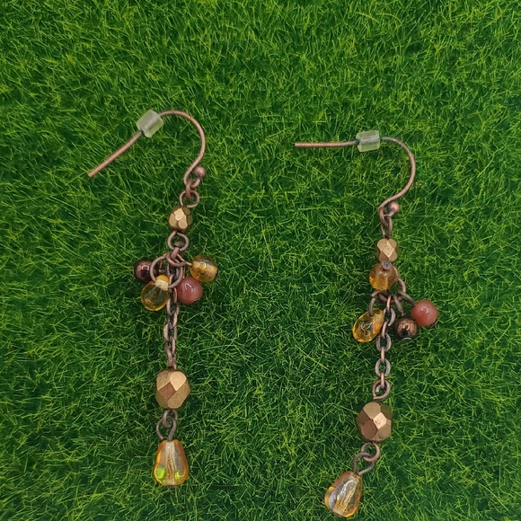 Morrocan Fairy Dust Drop Earrings E1016 - Picture 1 of 2